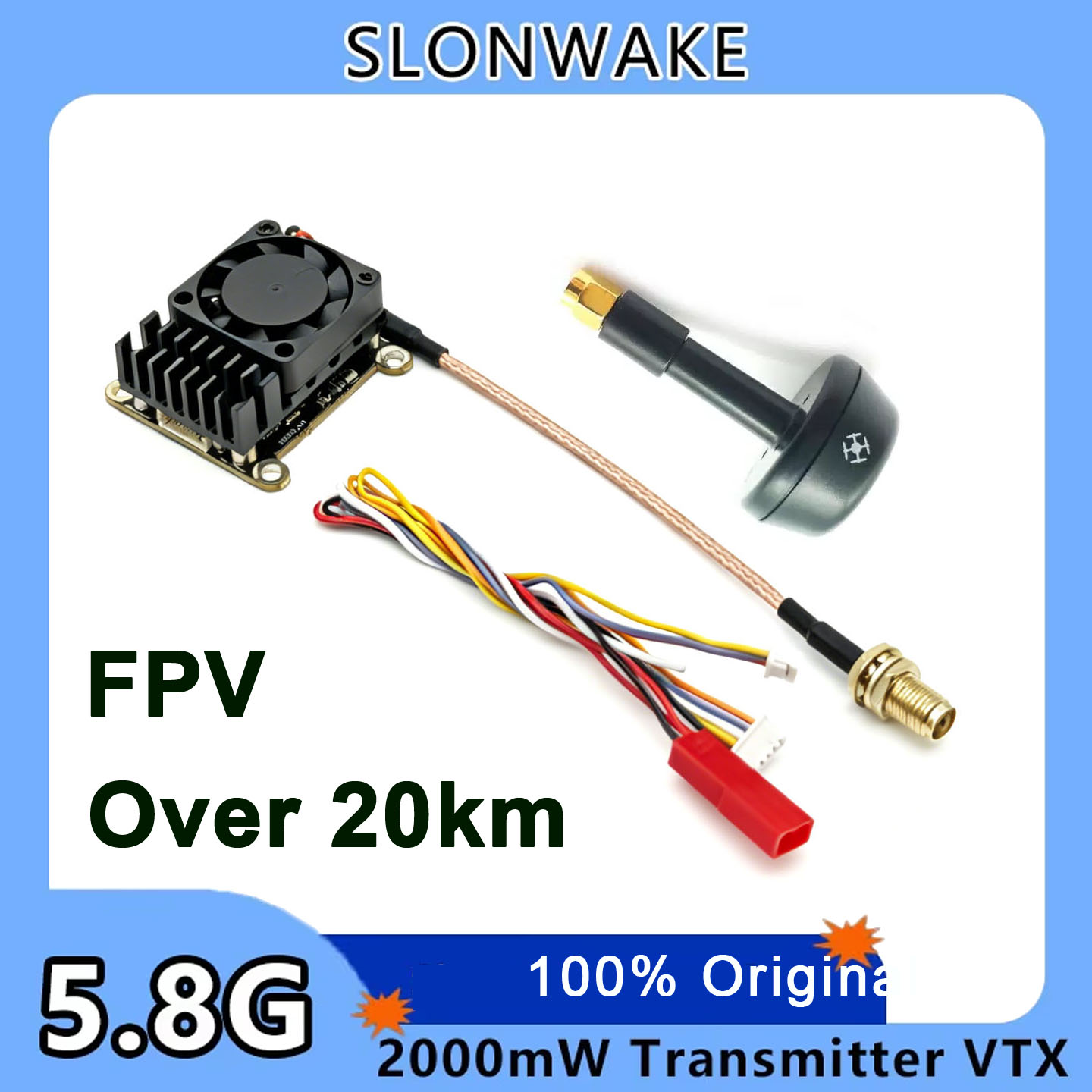 Drone Receiver - Новый усовершенствованный беспроводной видеопередатчик FPV VTX
