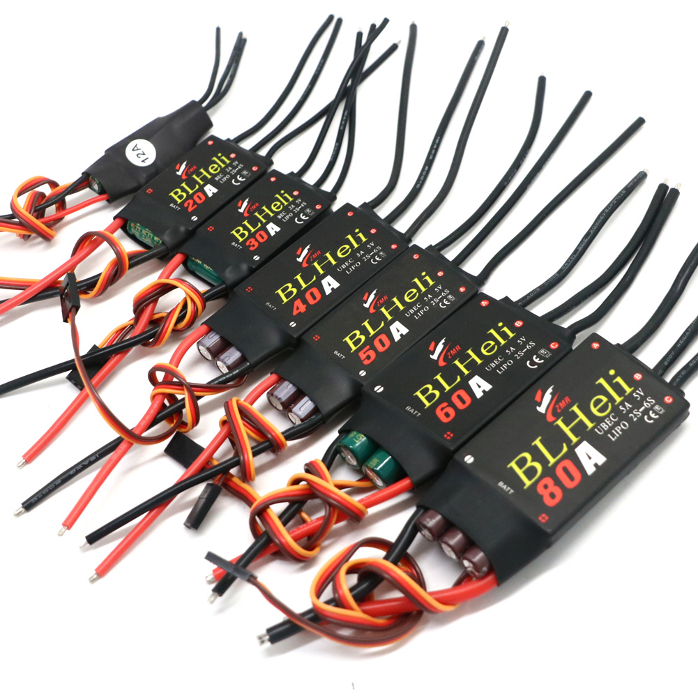 Drone Esc - Бесщеточный ESC BLHeli 80A 12A 20A