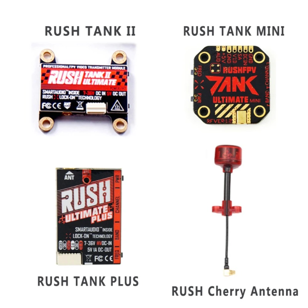 RUSH TANK Ultimate II/Mini/PLU – обзор и цена Drone Antenna